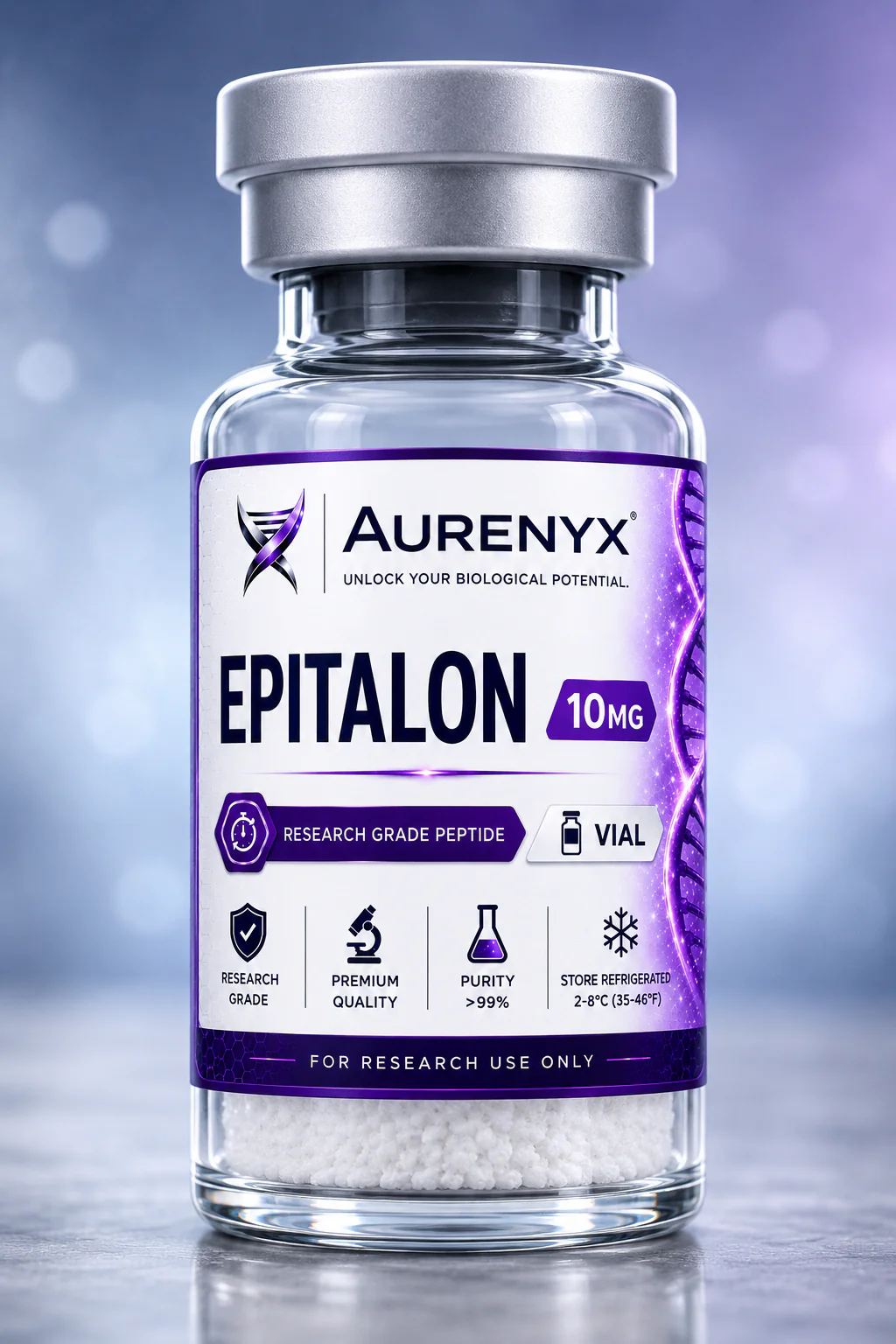 Epitalon 10mg research peptide vial — Peptides Philippines